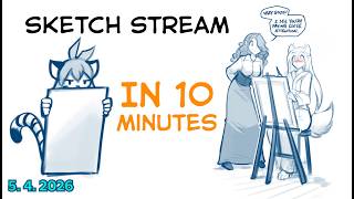 Twokinds - Sketch stream 5.4. 2026 in 10 minutes