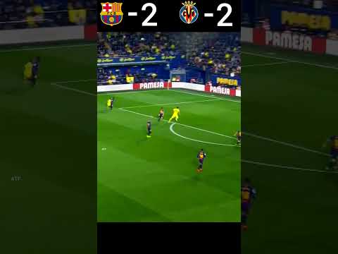 FC Barcelona VS Villareal 2019 La Liga Interesting Match Highlights #youtube #shorts #football