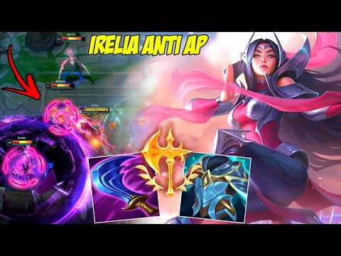 ESSA BUILD DE IRELIA CONTRA AP É MUITO FORTE - LEAGUE OF LEGENDS