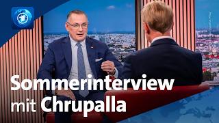 ARD-Sommerinterview mit Tino Chrupalla
