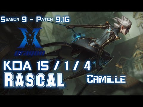 KZ Rascal CAMILLE vs AATROX Top - Patch 9.16 KR Ranked