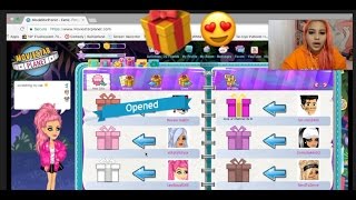 OPENING GIFTS ON MOVIESTARPLANET