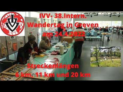 IVV 38. Intern. Wandertag in Greven vom 24.04.2022