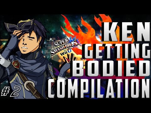 Ken Gets Bodied Compilation #2 - Smash 4