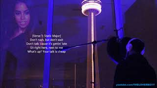 Drake x Aaliyah - Talk Is Cheap [Lyric Video] (ft. Static Major)