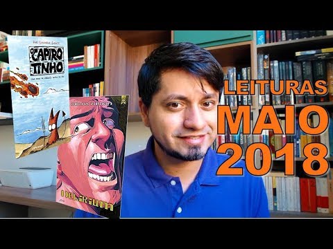 Leituras de Maio 2018 | Delirium - Carlos Patricio | O Capirotinho - Guilherme Infante