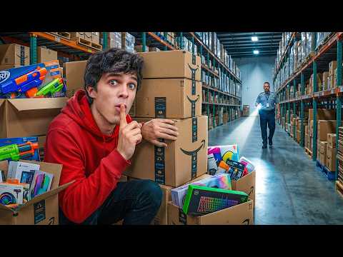I SPENT 24 HOURS IN AMAZON 😳 | Brent Rivera