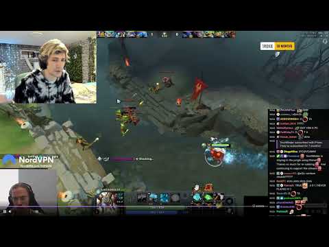 xqc reacts to topson dota 2 sick move