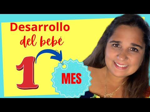 Bebé de 1 mes: ¿Qué debe hacer mi hijo a esta edad??