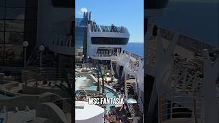 MSC Fantasia highlights 🚢 Full vlog next Friday 👀 #cruise #msccruises #mscfantasia #travelshorts