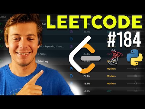 Leetcode 184 Department Highest Salary Coding Python Programming Code