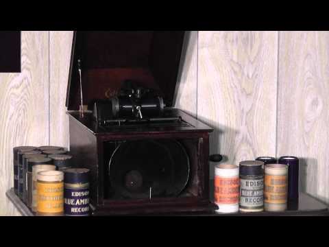 Edison blue amberol cylinder 4110 - "Bound In Morocco" by Green Brothers Novelty Orchestra