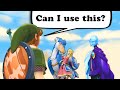 How The Loftwing Amiibo Works In Zelda Skyward Sword HD