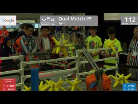 2017 VRC-MS Spir Q29 - 31415P 8736A vs 9791C 8193D - 28 to 13