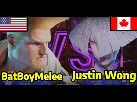 🔥STREET FIGHTER 6 ➥ BatBoyMelee (GUILE ガイル) VS. Justin Wong Chaeyyoungbias (A.K.I アキ) 4K🔥