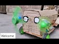 How To Make A Tractor From Cardboard We Made Tractor From DIY Make A Rc Tractor With Dc Gear Motor