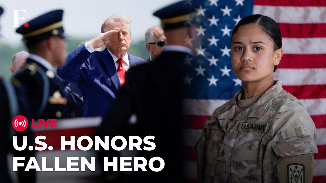 US LIVE: Funeral for Sgt. Angel Rampersad, Killed in Action During Iranian Missile Strike