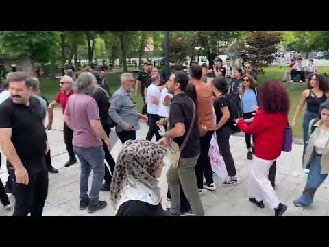 Özel Sektör Öğretmenleri Sendikası. Eylem için Güvenpark’ta toplanan Sendikamıza müdahale edildi.