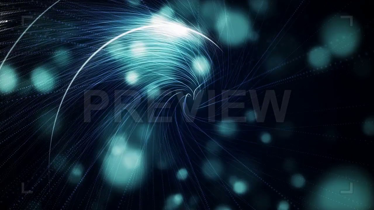 Light Blue Vortex Swirling Stock Motion Graphics