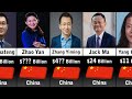 Comparison Richest People In China 2023