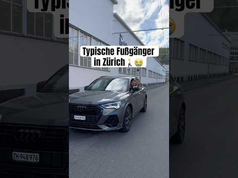 Nerviger als Velo Fahrer🥲 #comedy #humor #zurich #auto