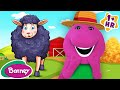 Baa Baa Black Sheep Farm Animal Songs For Kids More Barney Nursery Rhymes And Songs For Kids