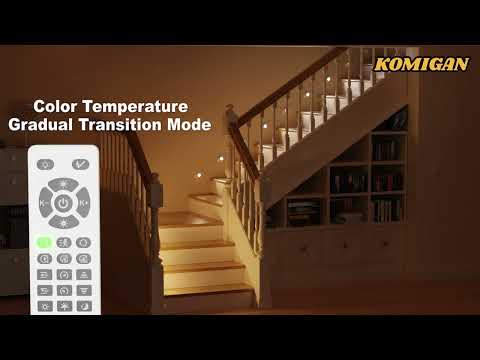 komigan intelligent motion sensor led stair lighting kit kmg-25 - komigan.com