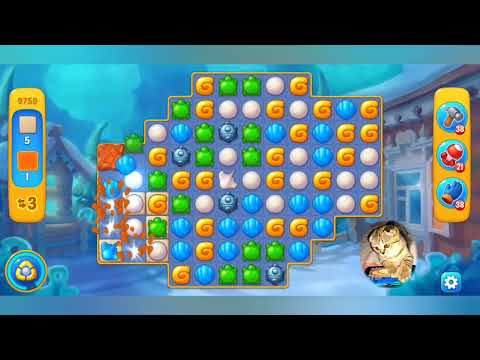 Fishdom 2022, no Boosters,  9759  level  -  прохождение без бустеров,  9759  уровень.