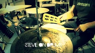 Lazy 8th Note Groove with Jingle Stick