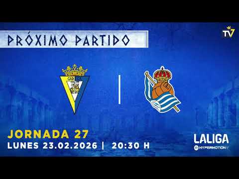 DIRECTO | Vive con nosotros el Cádiz CF - UD Almería de la jornada 25 en LaLiga Hypermotion