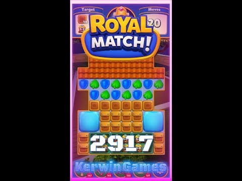 Royal Match Level 2917 - No Boosters Gameplay