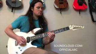 Video thumbnail for Aristides 060 demo - Ben Eller - Sleep guitar solo by Arc by Ben Eller