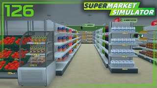 🟢 Organizando la zona nueva del supermercado 🟢 SUPERMARKET SIMULATOR #126 - Gameplay Español