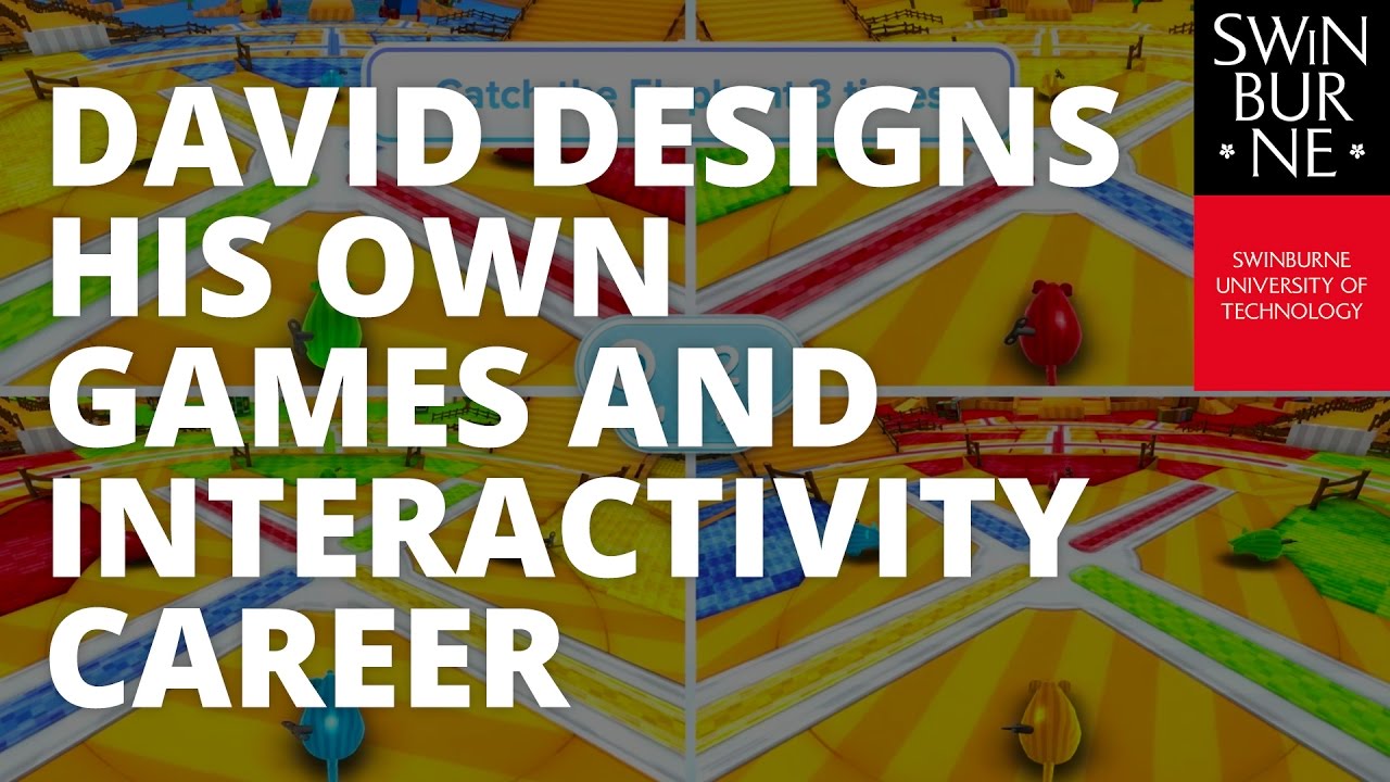 David designs his own Games and Interactivity career