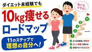 【人生変わる】自信がなくても10kg痩せる11のステップ