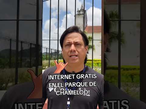 Alcalde del municipio de San Juan Chamelco Alta Verapaz instala internet en el parque central