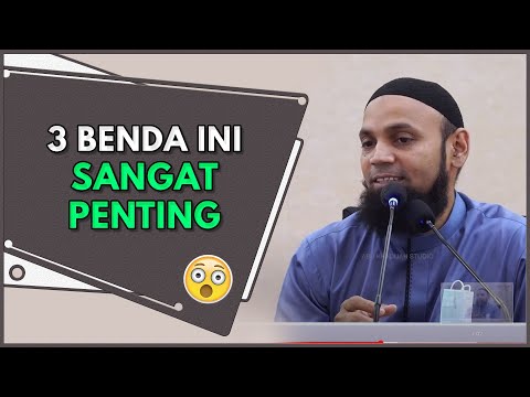 JANGAN SILAP Pilih 3 Pekara Ini ?? | Ustaz Mohd Shaffi