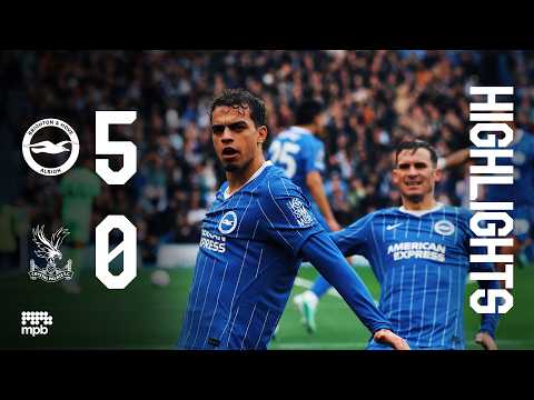 HIGHLIGHTS | Brighton v Crystal Palace | Premier League