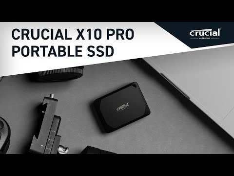 Crucial X10 Pro 1TB Portable SSD- view 2