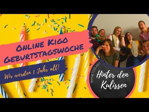 Geburtstagswoche Teil 1 - Montag 15.03.2021