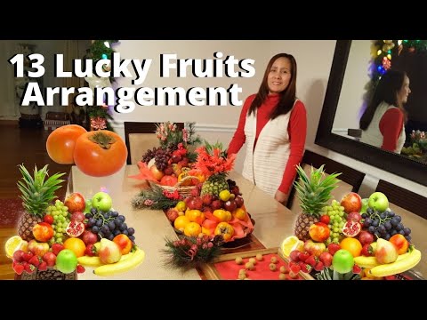 13 Fruits Arrangement Ideas for New Year's Day