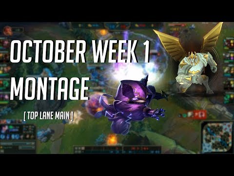 CHAENG Kennen & Galio | Top Lane Montage (October Week 1)