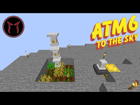 Kleine Pedestal Weizenfarm! | ATM6 Sky | #09 (deutsch)