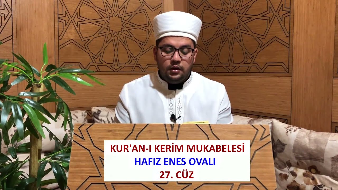 (27.CÜZ) - HAFIZ ENES OVALI