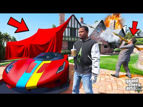 Franklin Buys His Dream House But Michael Destroys It in GTA 5 | SHINCHAN and CHOP
