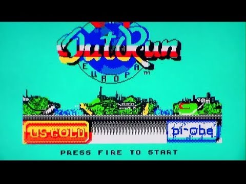 OutRun Europa On ZX Spectrum