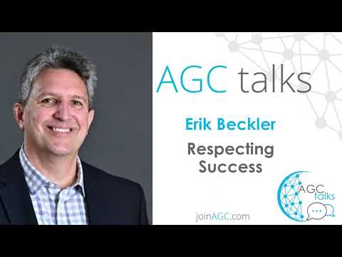 Erik Beckler "Respecting Success OR Communicating Across Differences" AGC Minnepolis October 2023.