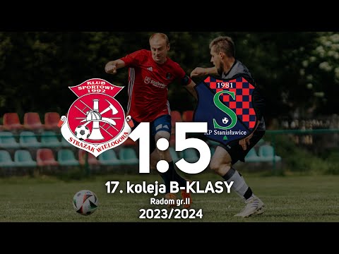 Strażak Wielogóra 1:5 KP Stanisławice (11.05.2024) 17. kolejka B-klasy