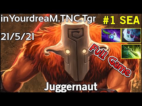 inYourdreaM [TNC.Tgr] Juggernaut - Dota 2 Full Game 7.19
