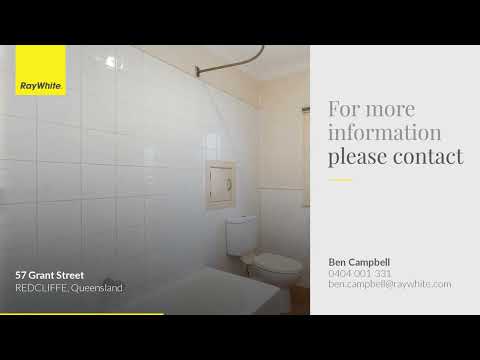 57 Grant Street, Redcliffe, QLD 4020, 3 Bedrooms, 2 Bathrooms, House